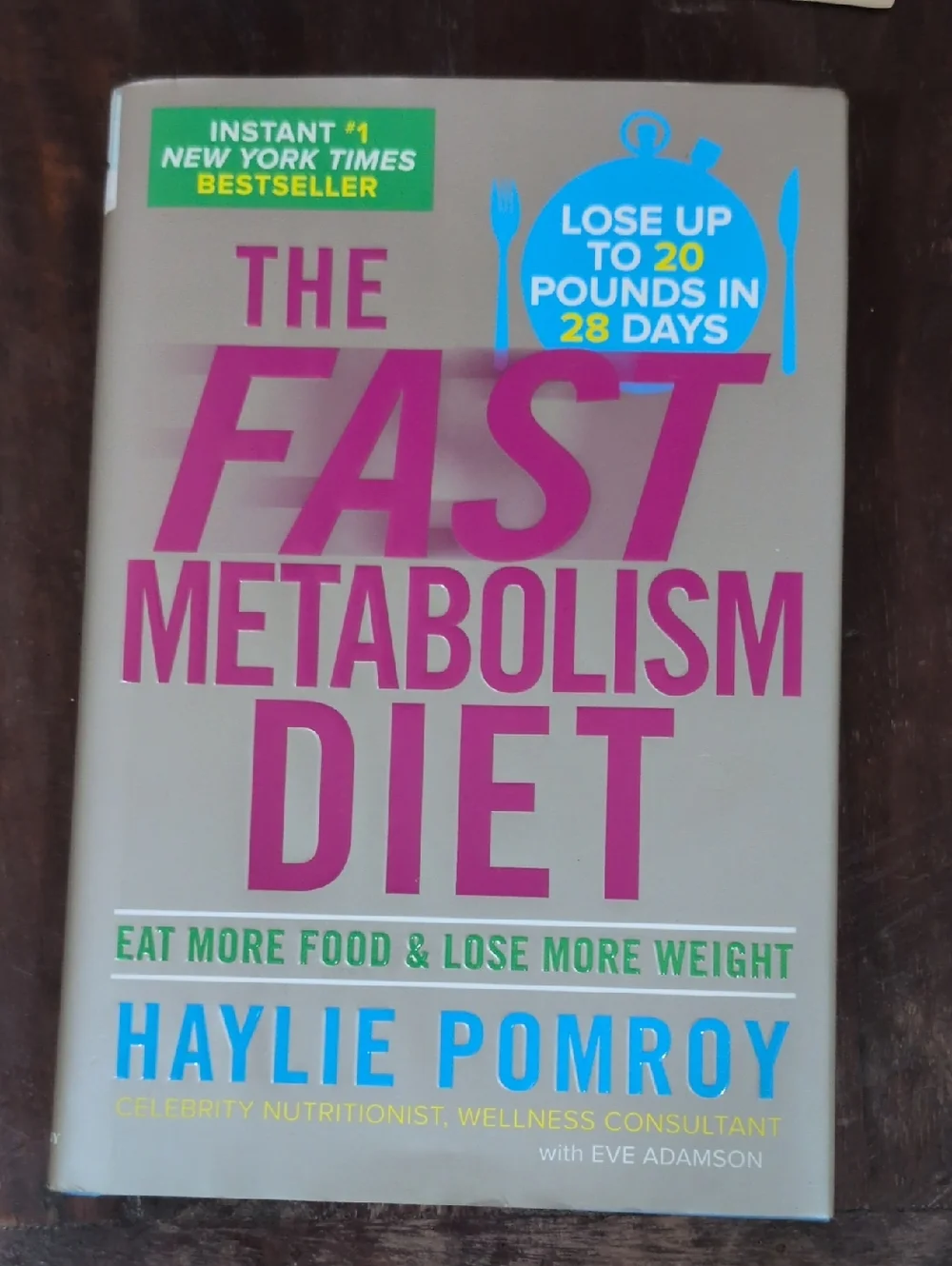 Haylie Pomroy The Fast Metabolism Diet Cookbook Set of 2 Hardback Books
